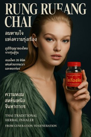 ยาดมสมุนไพรรุ่งเรืองชัย